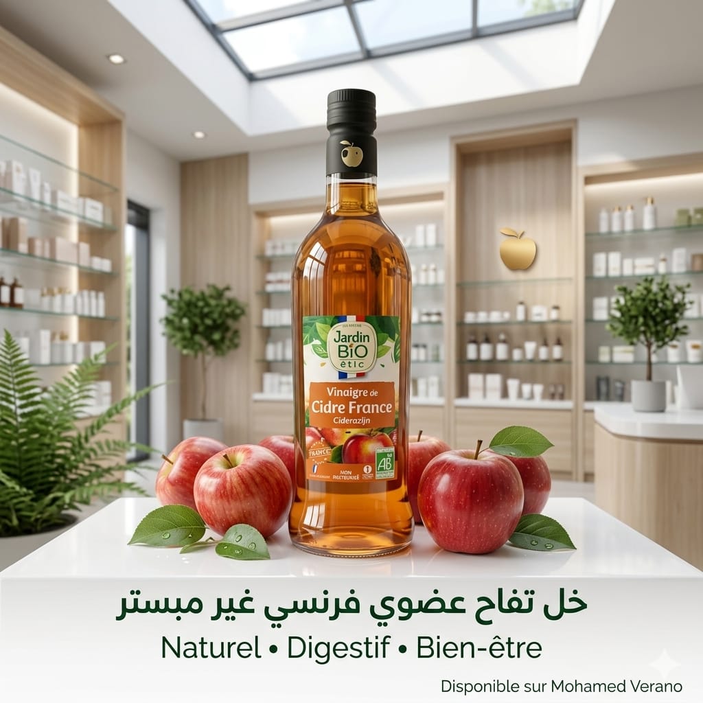 Vinaigre de cidre 750mL – Jardin Bio France